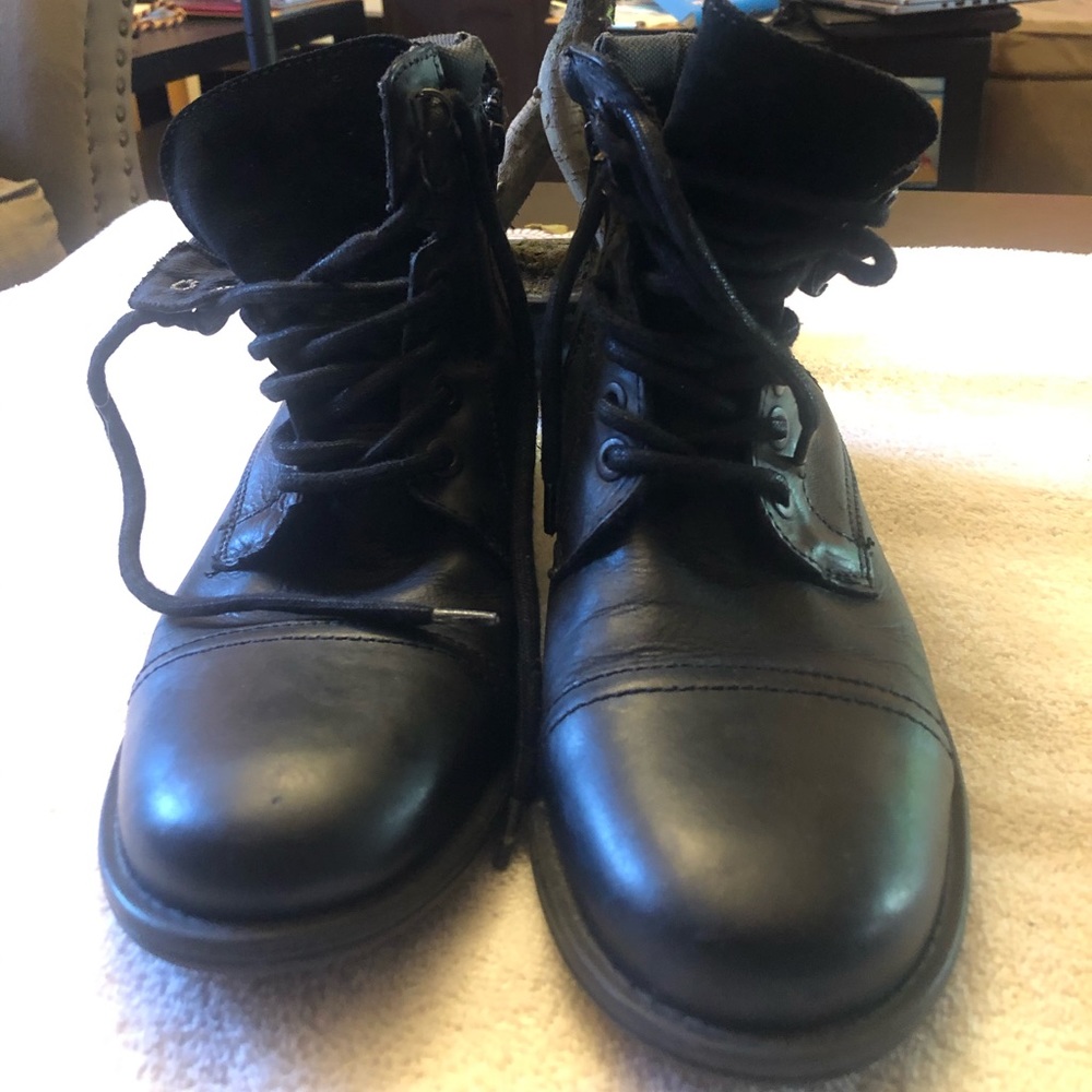 Military Style Combat Fashion Boots